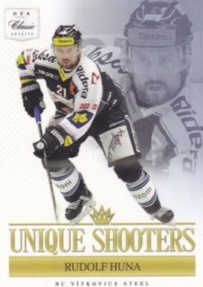 Hokejová karta Rudolf Huna OFS 14-15 S.I. Unique Shooters