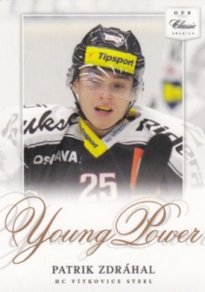 Hokejová karta Patrik Zdráhal OFS 14-15 S.I. Young Power