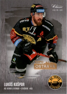 Hokejová karta Lukáš Kašpar OFS 2019-20  série 1 Ostrava Expo