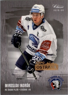Hokejová karta Miroslav Indrák OFS 2019-20  série 1 Ostrava Expo