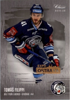 Hokejová karta Tomáš Fillippi OFS 2019-20  série 1 Ostrava Expo