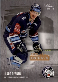 Hokejová karta Lukáš Derner OFS 2019-20  série 1 Ostrava Expo