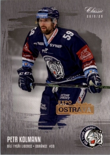 Hokejová karta Petr Kolmann OFS 2019-20  série 1 Ostrava Expo