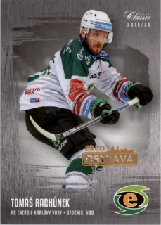 Hokejová karta Tomáš Rachůnek OFS 2019-20  série 1 Ostrava Expo