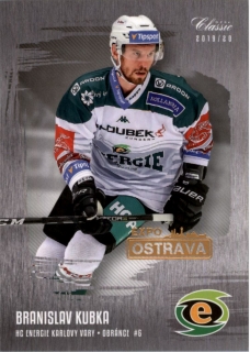 Hokejová karta Branislav Kubka OFS 2019-20  série 1 Ostrava Expo