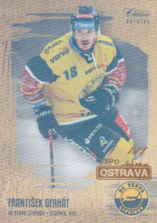 Hokejová karta František Gerhát OFS 2019-20  série 1 Ostrava Expo 1of1