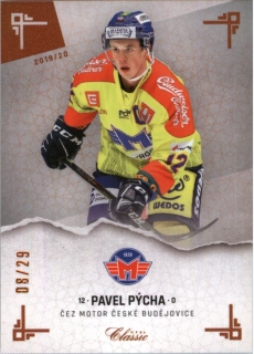 Hokejová karta Pavel Pýcha OFS Classic 2019-20 Sand paralel /29 č. 69