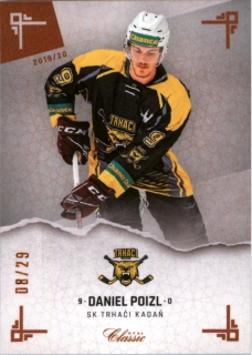 Hokejová karta Daniel Poizl OFS Classic 2019-20 Sand paralel /29 č. 289