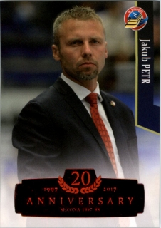 Hokejová karta Jakub Petr OFS 17/18 S.I. Retro Red