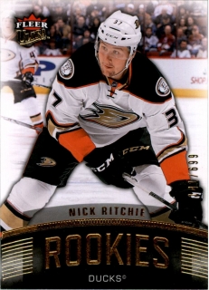 Hokejová karta Nick Ritchie Fleer Ultra 2015-16 Rookies /699 č. U25
