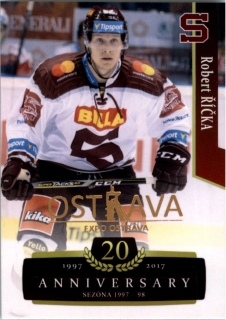 Hokejová karta Robert Říčka OFS 17-18 Série 2 Retro Ostrava Expo