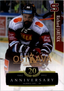 Hokejová karta Richard Jarůšek OFS 17-18 Série 2 Retro Ostrava Expo