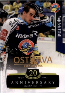 Hokejová karta Vojtěch Tomi OFS 17-18 Série 2 Retro Ostrava Expo