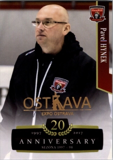 Hokejová karta Pavel Hynek OFS 17-18 Série 2 Retro Ostrava Expo
