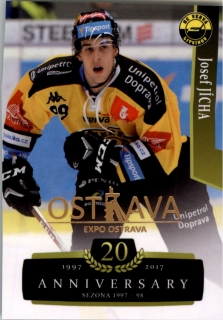 Hokejová karta Josef Jícha OFS 17-18 Série 2 Retro Ostrava Expo