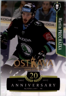Hokejová karta Martin Procházka OFS 17-18 Série 2 Retro Ostrava Expo