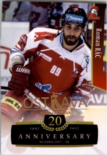 Hokejová karta Roman Rác OFS 17-18 Série 2 Retro Ostrava Expo