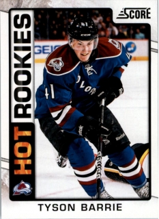 Hokejová karta Tyson Barrie Panini Score 2012-13 Hot Rookies č. 505