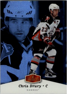 Hokejová karta Chris Drury 2006-07 Flair Showcase řádová č. 13
