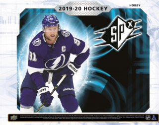 Box hokejových karet UD SPX 2019-20 Hobby box