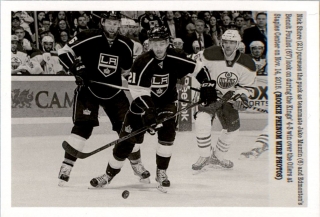 Hokejová karta Nick Shore UD Portfolio 2015-16 Wire Photos č. 313
