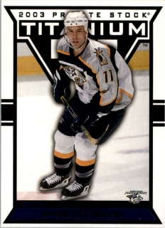 Hokejová karta David Legwand Pacific Titanium 2002-03 Private Stock /450 č. 60
