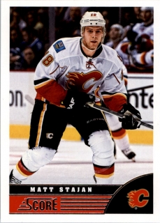 Hokejové karty - Matt Staja Score 2013-14 řadová č. 67