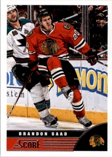 Hokejové karty - Brandon Saad Score 2013-14 řadová č. 103