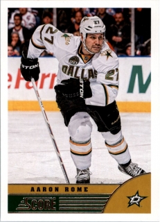 Hokejové karty - Aaron Rome Score 2013-14 řadová č. 160