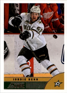 Hokejové karty - Jordie Benn Score 2013-14 řadová č. 161