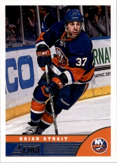 Hokejové karty - Brian Strait Score 2013-14 řadová č. 