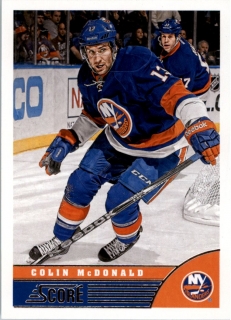 Hokejové karty - Colin McDonald Score 2013-14 řadová č. 325