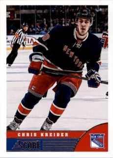 Hokejové karty - Chris Kreider Score 2013-14 řadová č. 338