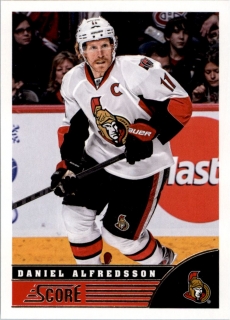 Hokejové karty - Daniel Alfredsson Score 2013-14 řadová č. 346