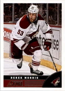 Hokejové karty - Derek Morris Score 2013-14 řadová č. 385