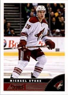 Hokejové karty - Michael Stone Score 2013-14 řadová č. 390