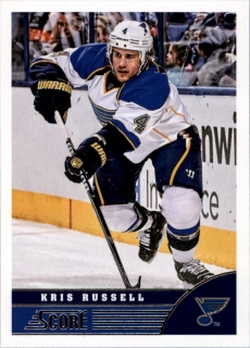 Hokejové karty - Kris Russell Score 2013-14 řadová č. 451