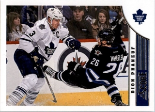 Hokejové karty - Dion Phaneuf Score 2013-14 řadová č. 475