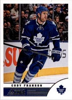 Hokejové karty - Cody Franson Score 2013-14 řadová č. 492