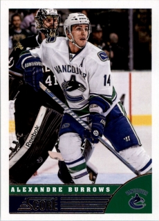 Hokejové karty - Alexandre Burrows Score 2013-14 řadová č. 497