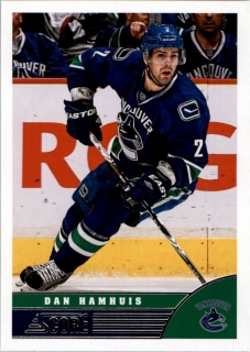 Hokejové karty - Dan Hamhuis Score 2013-14 řadová č. 503