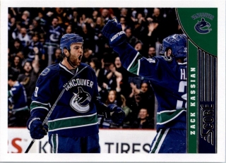 Hokejové karty - Zack Kassian Score 2013-14 řadová č. 504