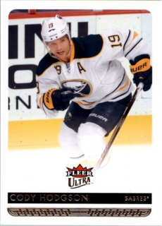 Hokejové karty - Cody Hodgson Fleer Ultra 2014-15 řadová č. 18