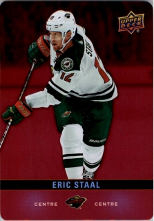 Hokejová karta Eric Staal Tim Horton 2019-20 Red Die-Cut č. DC-23