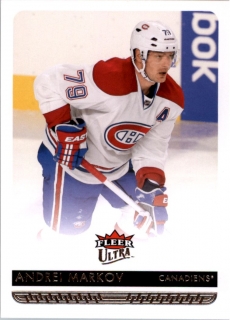 Hokejové karty - Andrei Markov Fleer Ultra 2014-15 řadová č. 98