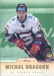 Hokejová karta Michal Dragoun OFS 15/16 Emerald Serie 2