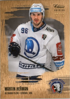 Hokejová karta Martin Heřman OFS Série 2 2019-20 Gold Sand č. 361