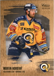 Hokejová karta Martin Novotný OFS Série 2 2019-20 Gold Sand č. 403