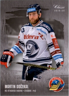 hokejová karta Martin Dočekal OFS 2019-20  Serie 2  SILVER Č. 391