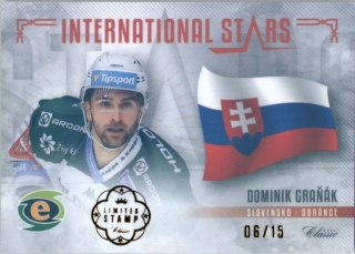 Hokejová karta Dominik Graňák OFS Série 2 2019-20 International Stars /15